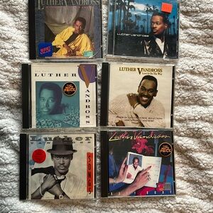 6 Luther Vandeross CDS